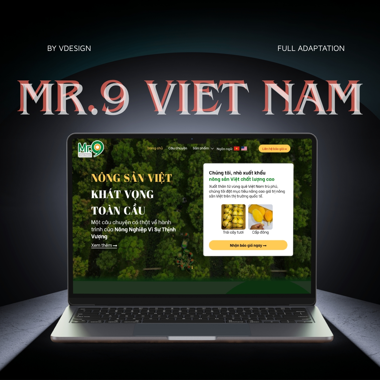 Dự Án Website MR.9 VIỆT NAM