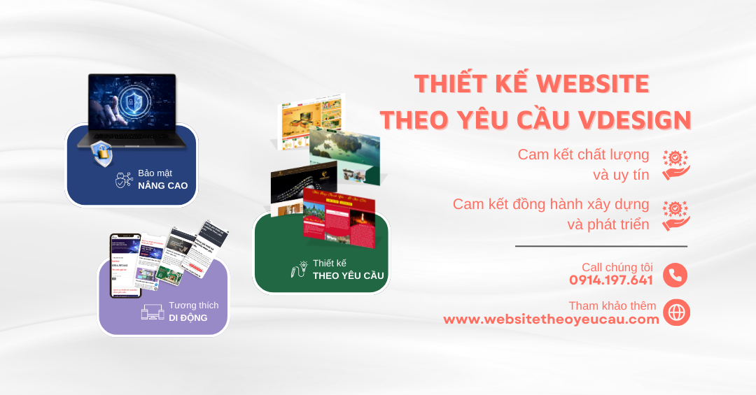 Công ty Thiết kế Website Theo yêu cầu VDesign