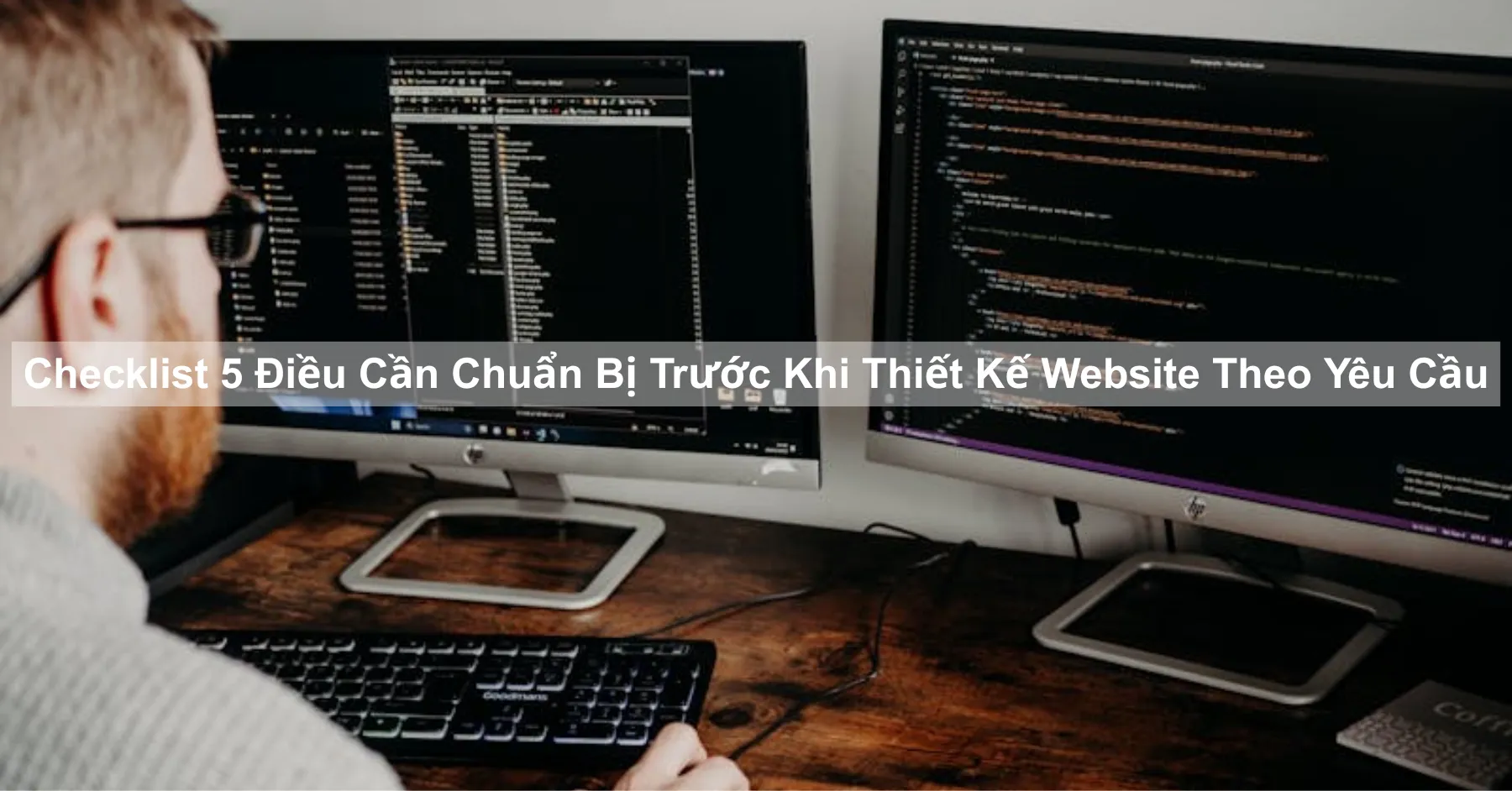 Checklist 5 điều cần chuẩn bị trước khi thiết kế website theo yêu cầu | VDesign