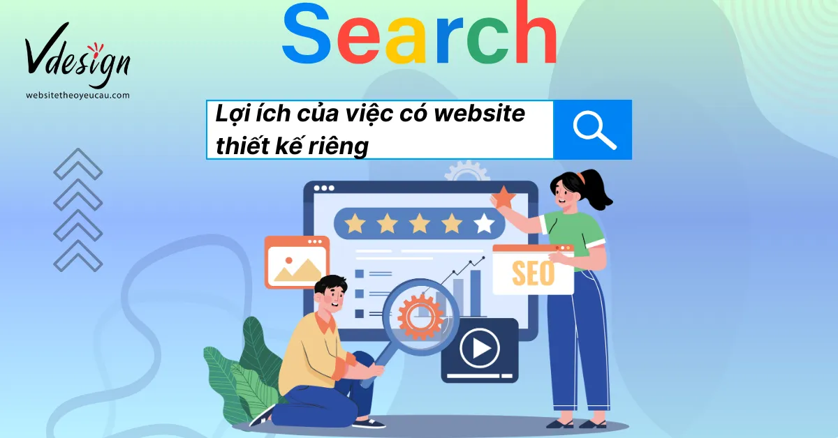 Lợi ích của việc có website thiết kế theo yêu cầu