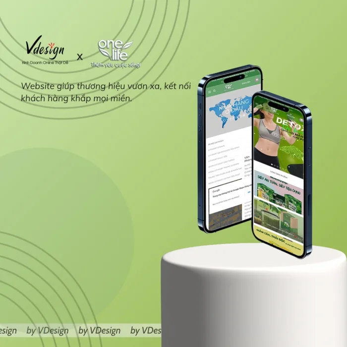 Thiết kế website bán hàng Onelife
